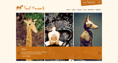 Desktop Screenshot of pertl-keramik.de